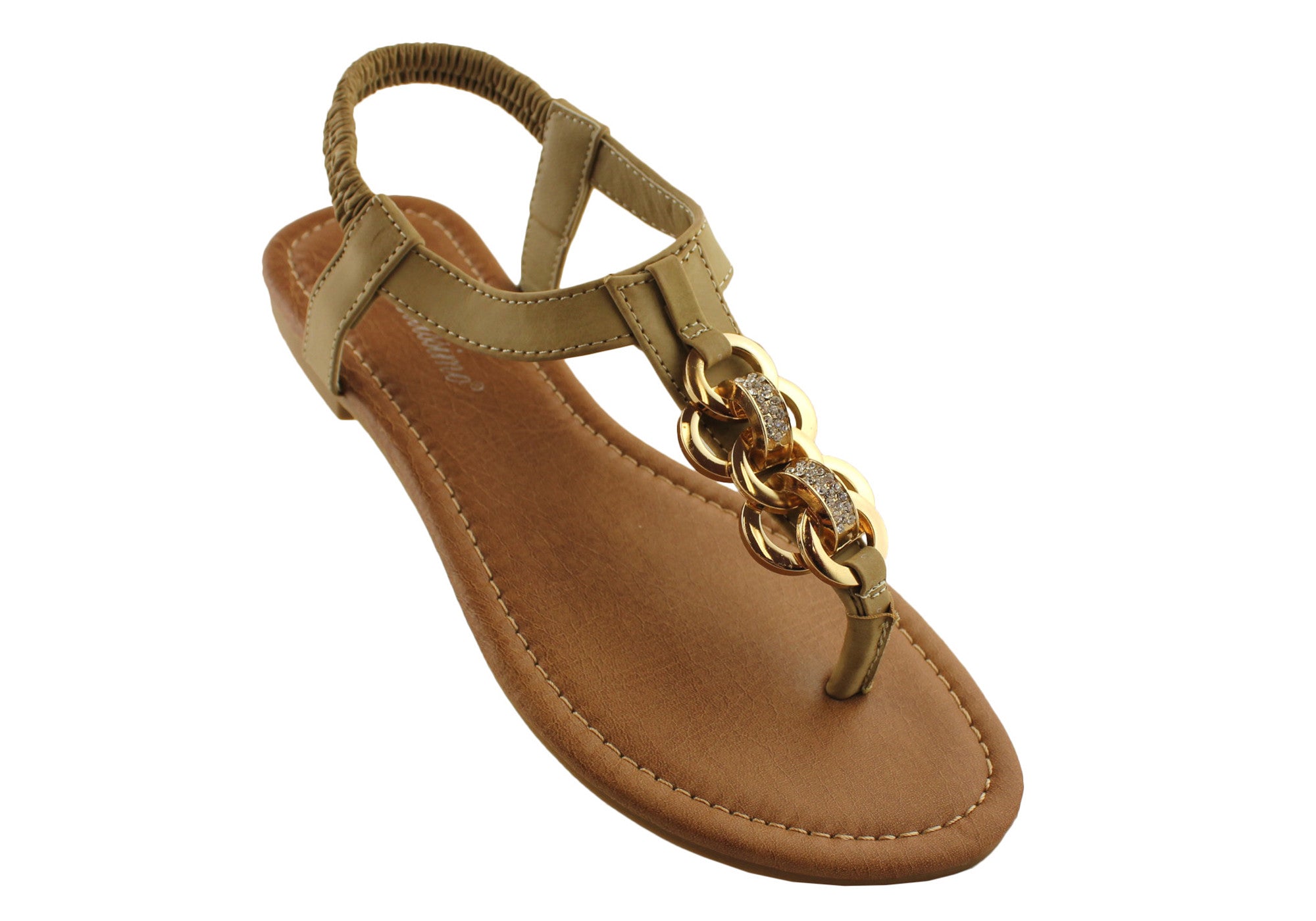 Bellissimo Link Women's Fashion Sandals - Comfortable Summer Beach Sandals for Women, Stylish Casual Walking Shoes - Perfect for Vacation, Travel and Outdoor Activities