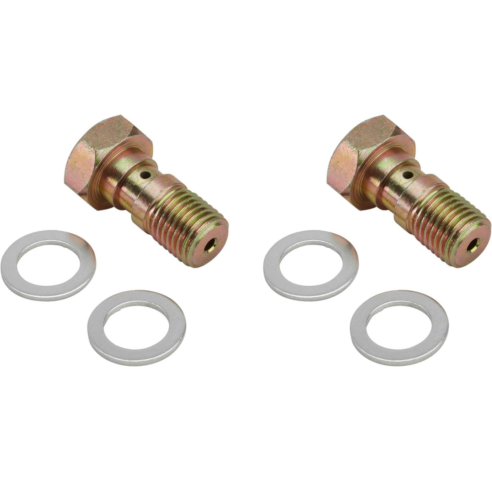 High-Quality Stainless Steel Brake Hose Kit for D52 Caliper with Banjo Bolt - 12 Inch Length - Perfect for Automotive Repair, Motorcycle Upgrades & Off-Road Vehicle Maintenance