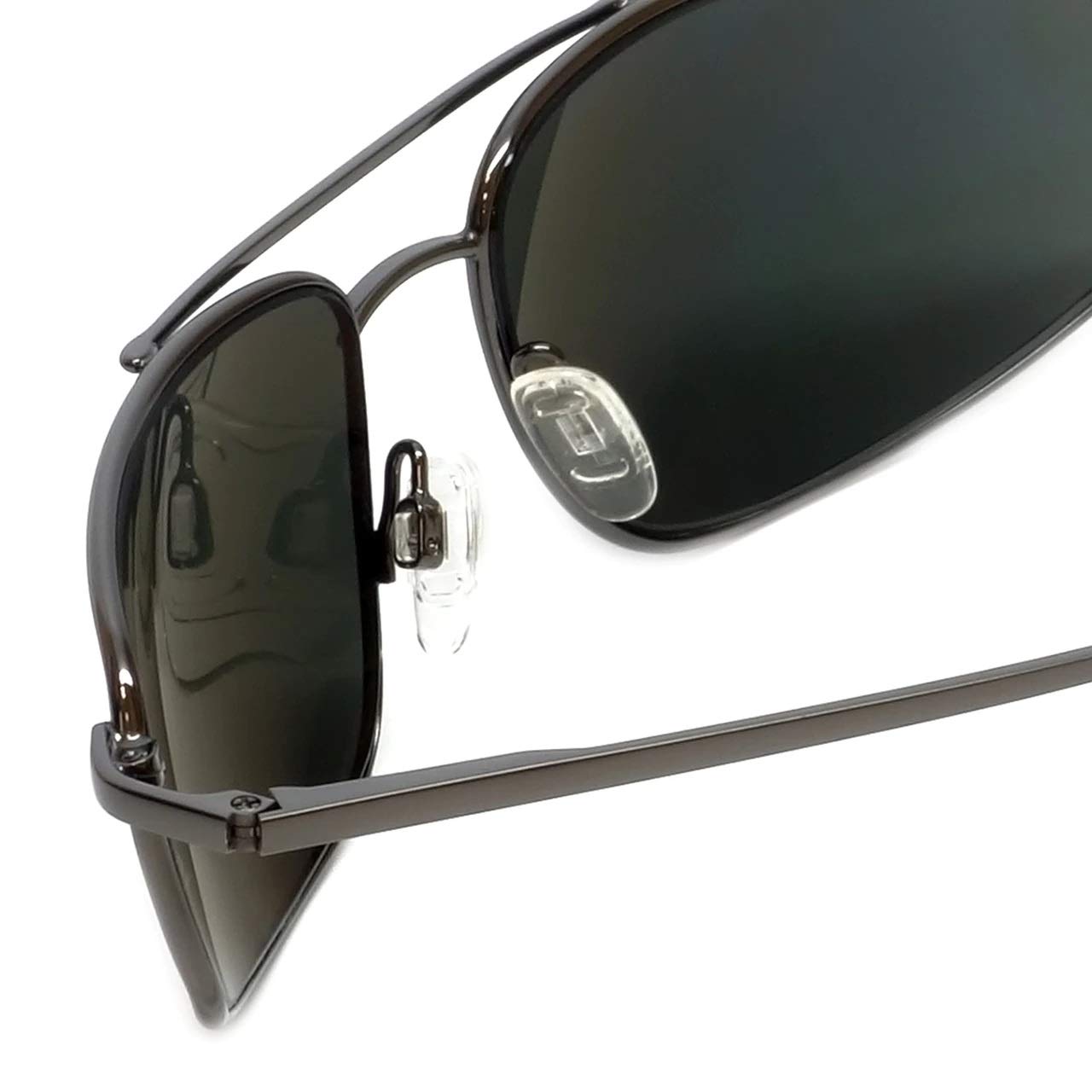 Rattler Reptile Polarized Sunglasses - Dark Gun/BIC - UV Protection for Outdoor Activities, Hiking, Fishing & Driving