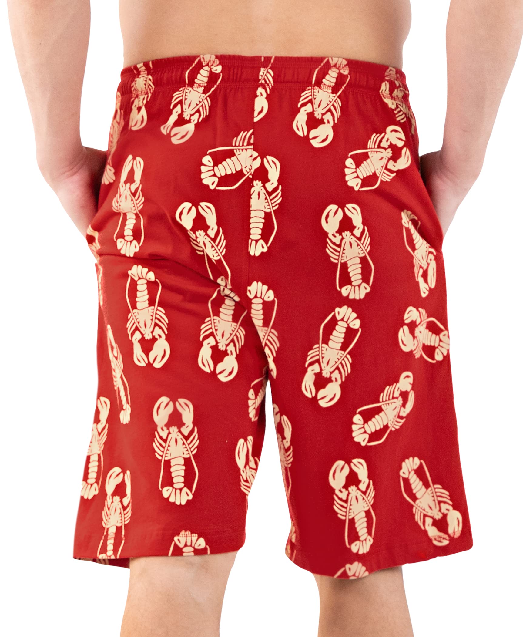 Lazy One Men's Pajama Shorts - Soft & Comfortable Sleepwear for Lounge & Nightwear | Perfect for Summer, Travel & Relaxing at Home