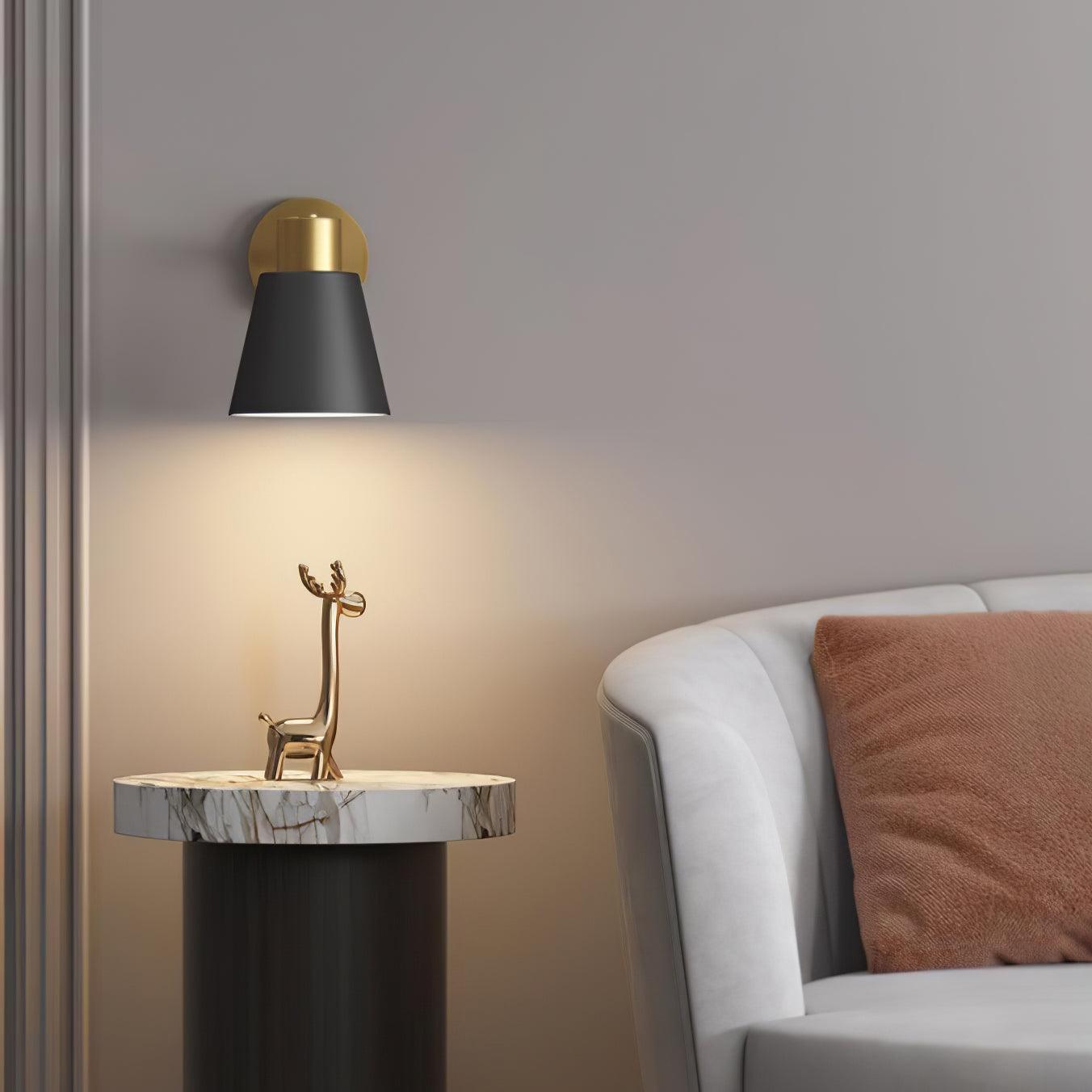 Adjustable Arm Wall Lamp - Modern Swing Arm Sconce with Flexible Gooseneck for Bedroom, Living Room, and Office Lighting