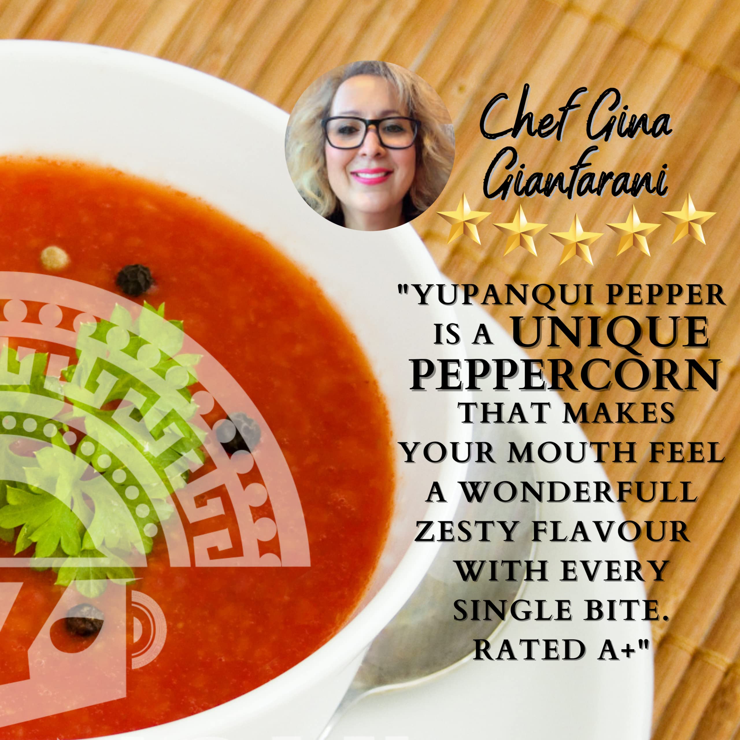 Premium YUPANQUI Organic Whole Black Peppercorns 17.6oz - Award-Winning Gourmet Pepper for Grinder Refill | Perfect for Steak, Pasta & Home Cooking