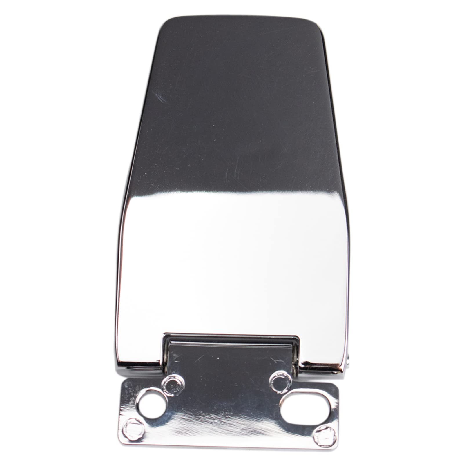 TRQ Rear Liftgate Hinge RH Side Chrome Replacement for 1997-2006 Jeep Wrangler TJ Hardtop - Durable Off-Road Accessory for Jeep Restoration & Adventure
