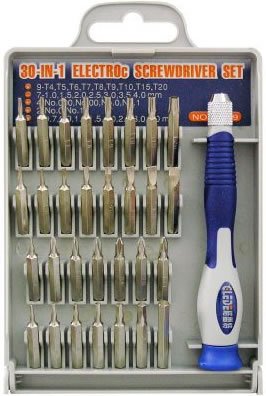 Glede 20319B 30-Piece Precision Phone Repair Tool Kit for iPhone Samsung Pixel - Essential Electronics Repair Tools for Smartphone Maintenance & DIY Fixes