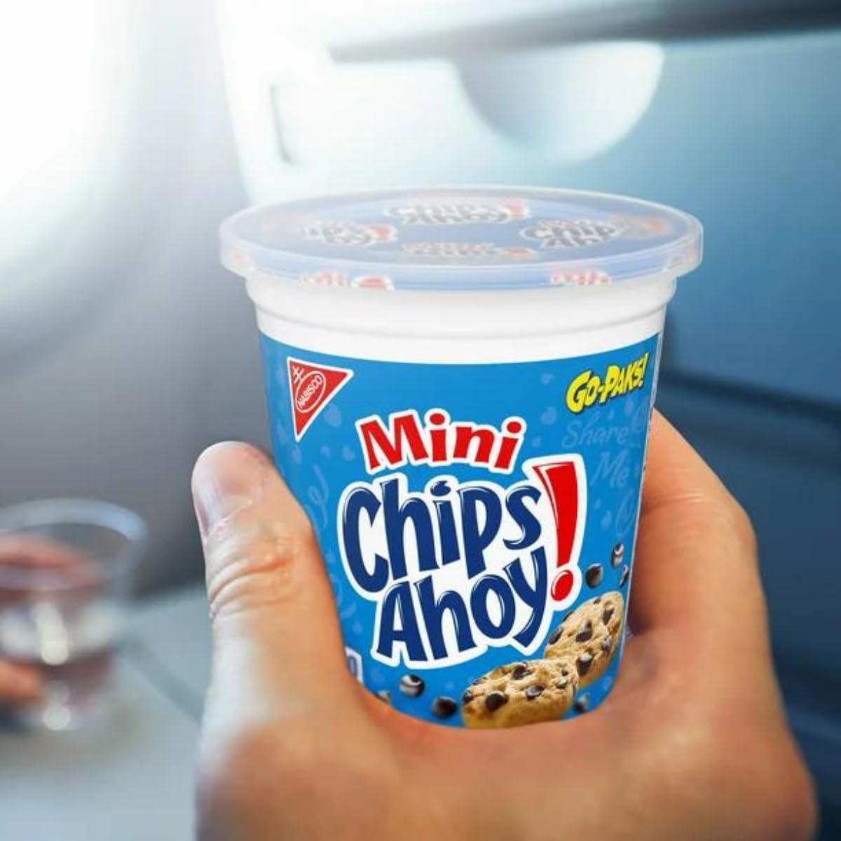 Chips Ahoy Mini Go-Paks Chocolate Chip Cookies - 3.5 oz Packs (3-Pack, 10.5 oz Total) | On-The-Go Snacks for School, Office & Travel | Crunchy Bite-Sized Treats Perfect for Lunchboxes & Road Trips