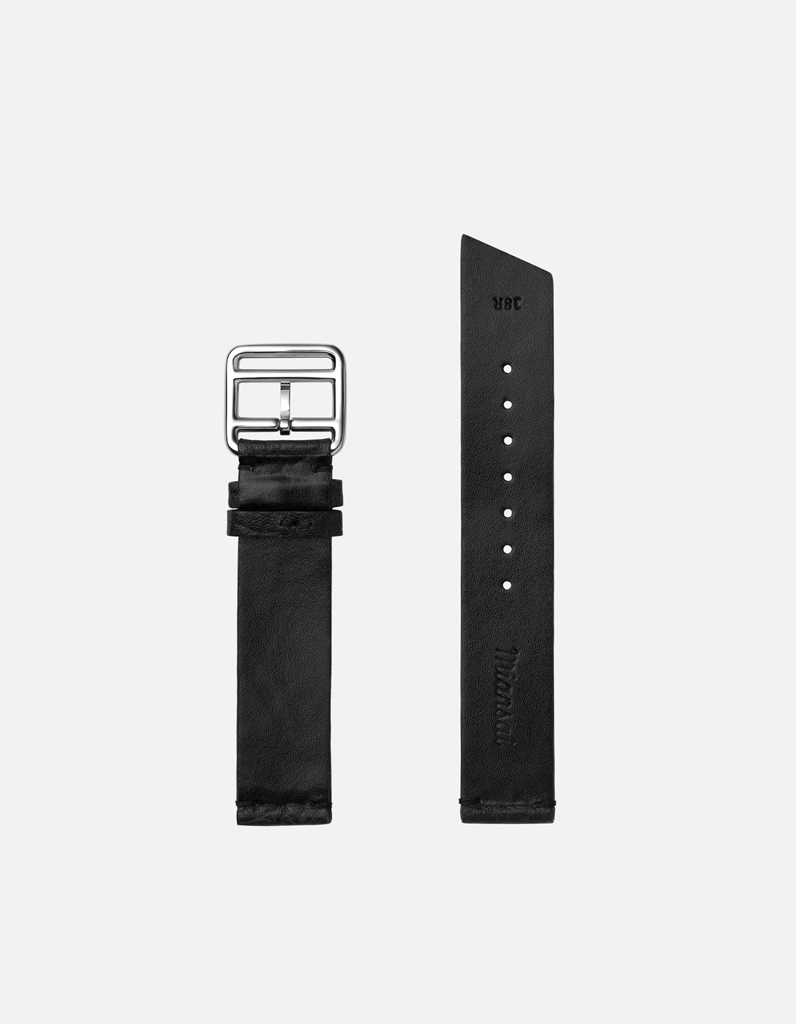 Premium Genuine Leather Replacement Watch Band - Adjustable & Comfortable for Men & Women - Perfect for Dress Watches, Business & Casual Wear
