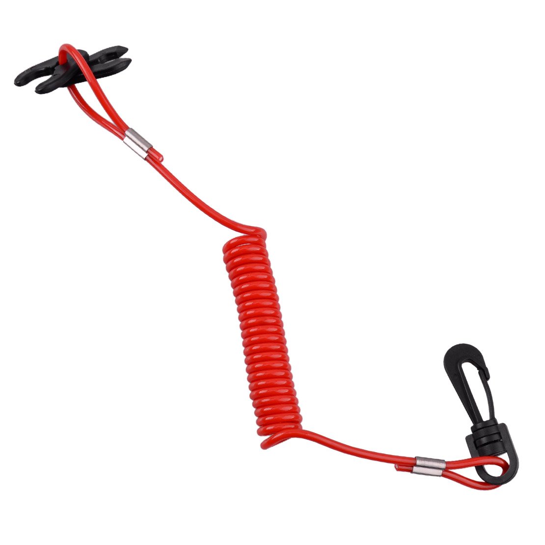 Premium Boat Kill Switch Lanyard - Floating Safety Tether Cord with Key Stop Switch for Emergency Engine Shutoff - Ideal for Fishing, Boating & Water Sports Safety