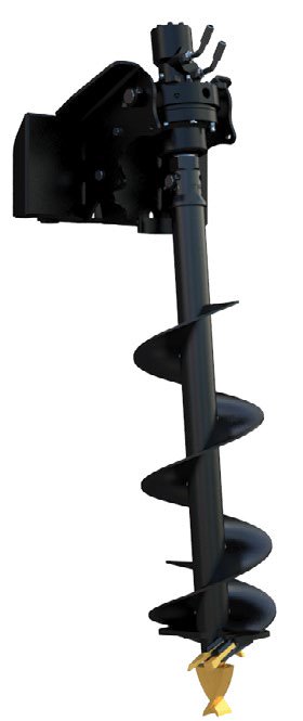 0.85-1T Mini Loader Augers - Heavy Duty Earth Drilling Bits for Landscaping, Farming & Construction