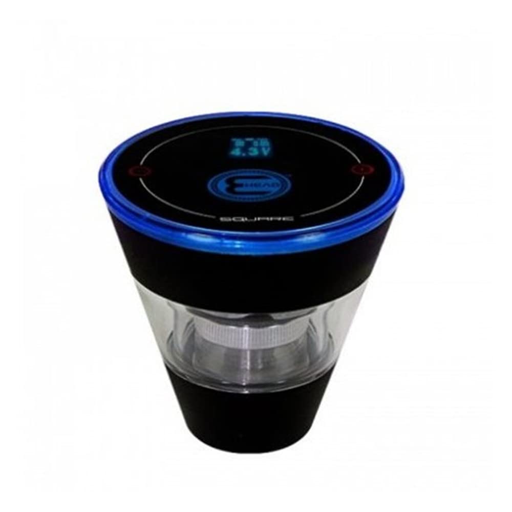 Blue Silicone Bowl with Inside Coil - Electronic Square E-Head with LCD Display - Perfect for Vaping, Smoking & Herbal Use - Durable & Leak-Proof Design