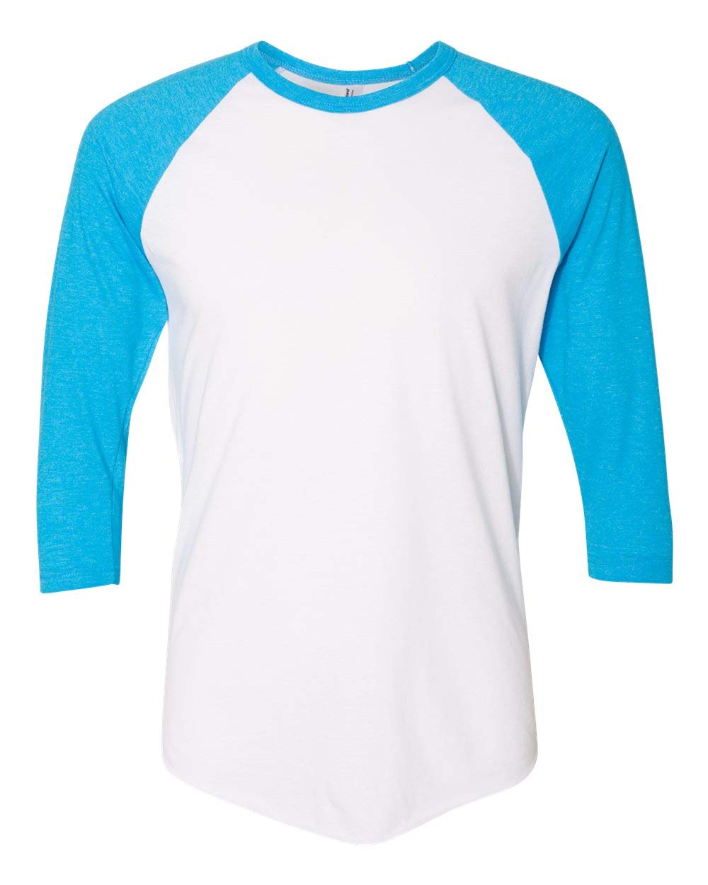 American Apparel Poly-Cotton 3/4 Sleeve Raglan Shirt - Comfortable Unisex Tee for Casual Wear, Sports & Everyday Outfits