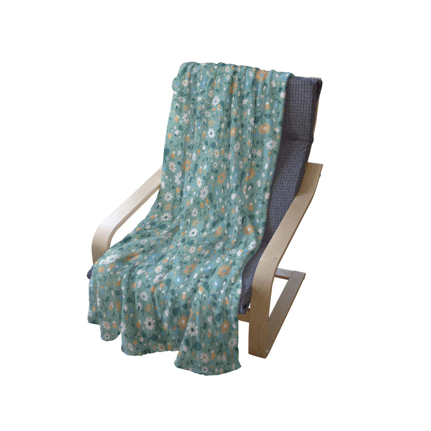 Ambesonne Flannel Fleece Throw Blanket 70
