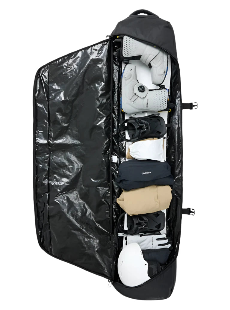 Burton Wheelie Gig Snowboard Bag 2025 - Waterproof Travel Case for Snowboards with Wheels - Perfect for Air Travel & Mountain Trips