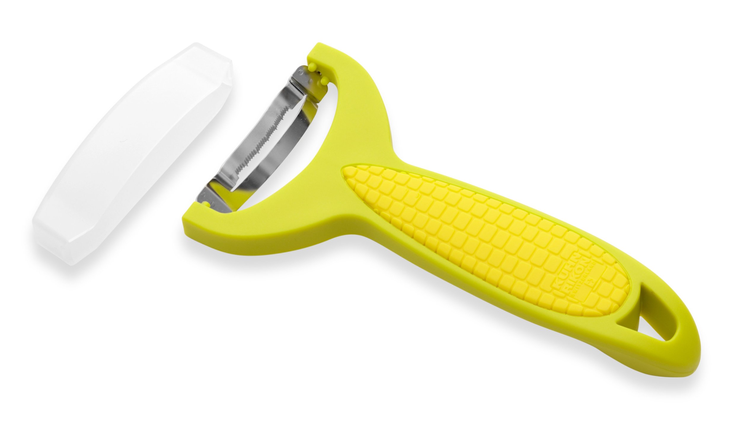 Kuhn Rikon 6-Inch Corn Stripper - Yellow Corn Kernel Remover Tool for Fresh Corn, Grilling & Meal Prep