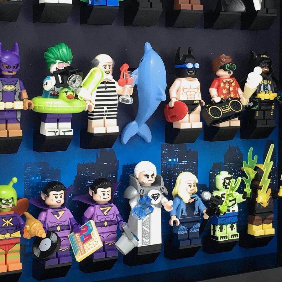 The Lego® Batman Movie Minifigures Series 2 Display Frame - Collectible Minifigure Showcase for Home & Office Decor