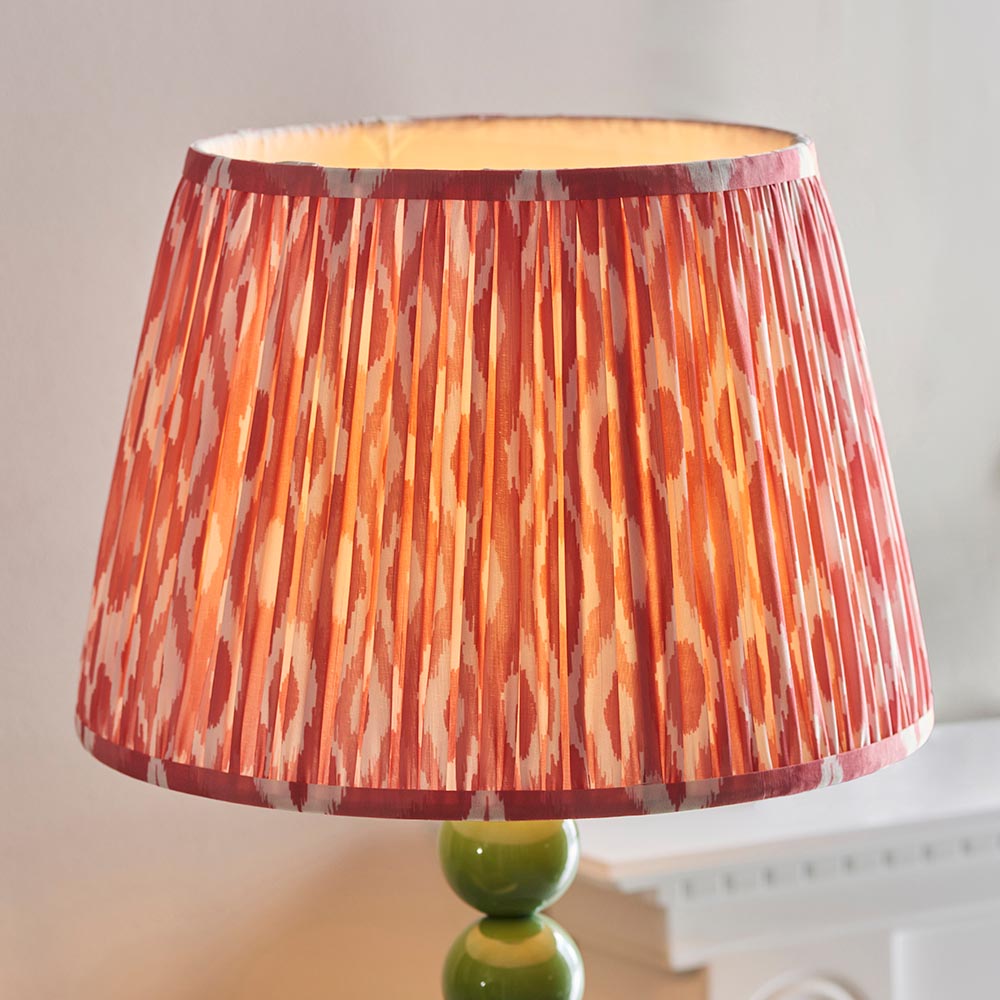 Auralis Ikat Floor Lamp with E27 Socket - Modern Handwoven Design for Living Room, Bedroom & Office Lighting