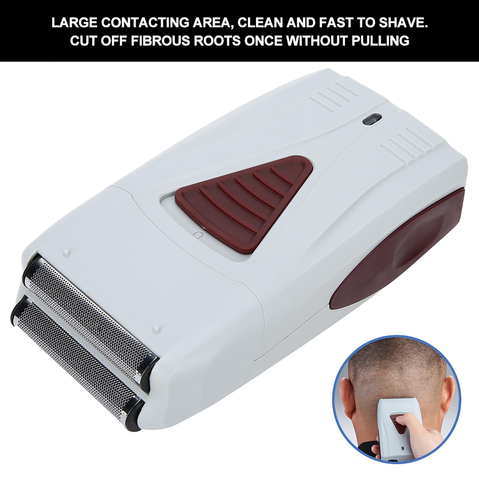 Dioche Electric Shaver for Men - USB Rechargeable Cordless Beard Trimmer with Precision Blades | Professional Grooming Kit for Dry/Wet Shaving at Home or Travel