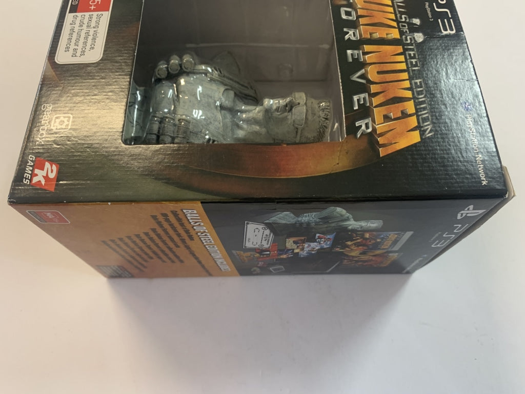 Duke Nukem Forever Balls Of Steel Edition - Original Box (Game Not Included) - Collector's Item for PC Gaming Fans & Retro Video Game Enthusiasts