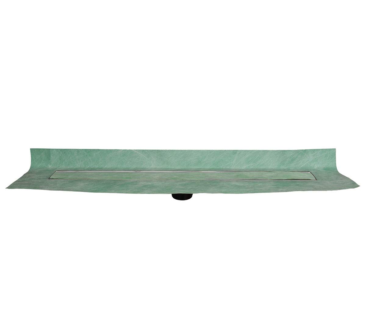 Serene Linear Shower Drains - 35 Inch Stainless Steel Luxury Invisible Slim Drain with Hair Trap - Perfect for Modern Bathrooms & Spa-Like Showers