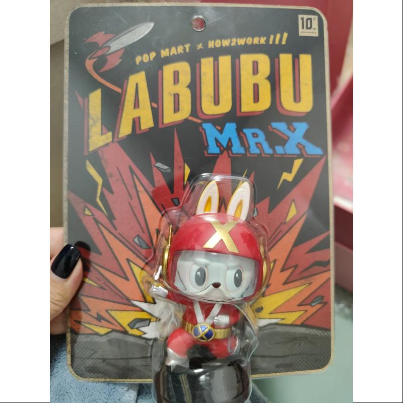 Labubu The Monsters Mr.X LIMITED Edition Collectible Figure - Cute Kawaii Art Toy for Display & Gifts | Perfect for Anime Fans, Home Decor, and Office Desk Collection