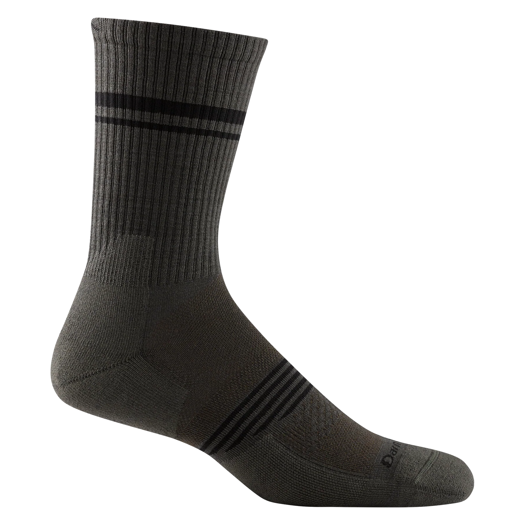 Darn Tough Men's Run Element Lightweight Micro Crew Socks - Moisture Wicking, Cushioned Running Socks for Marathon, Hiking & Everyday Wear