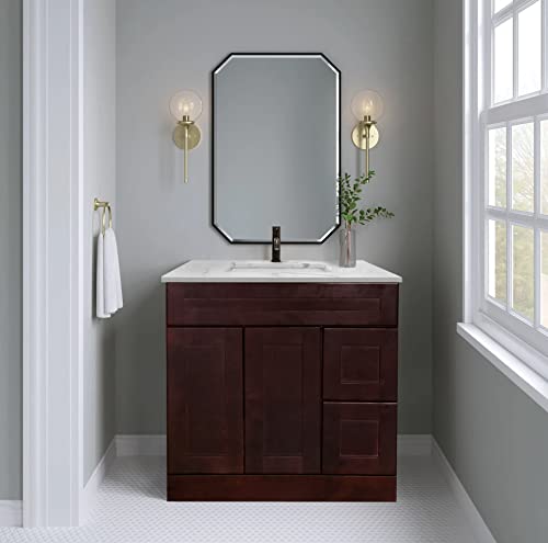 Espresso Shaker Vanity Base