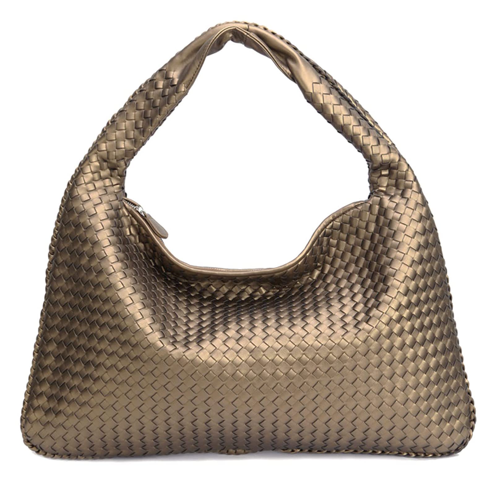 Stylish Woven Shopper Bag - Fashionable Tote for Women, Travel, Work & Daily Use | Durable Shoulder Bag & Underarm Purse for Shopping, Beach & Casual Outings