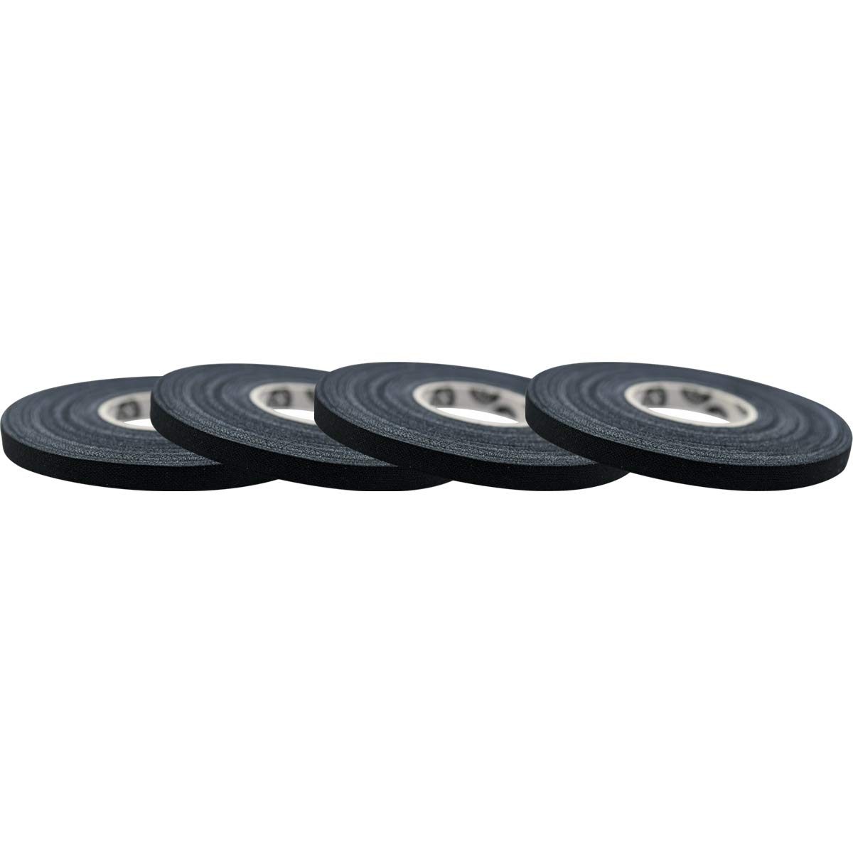 Monkey Tape® - 4 Rolls of 0.2 Inch Black Sports Tape (15 Yards Each) - Premium Jiu Jitsu & MMA Athletic Tape for BJJ, Grappling, Rock Climbing, Martial Arts - Ideal for Wrist Wrapping, Finger Protection & Injury Prevention