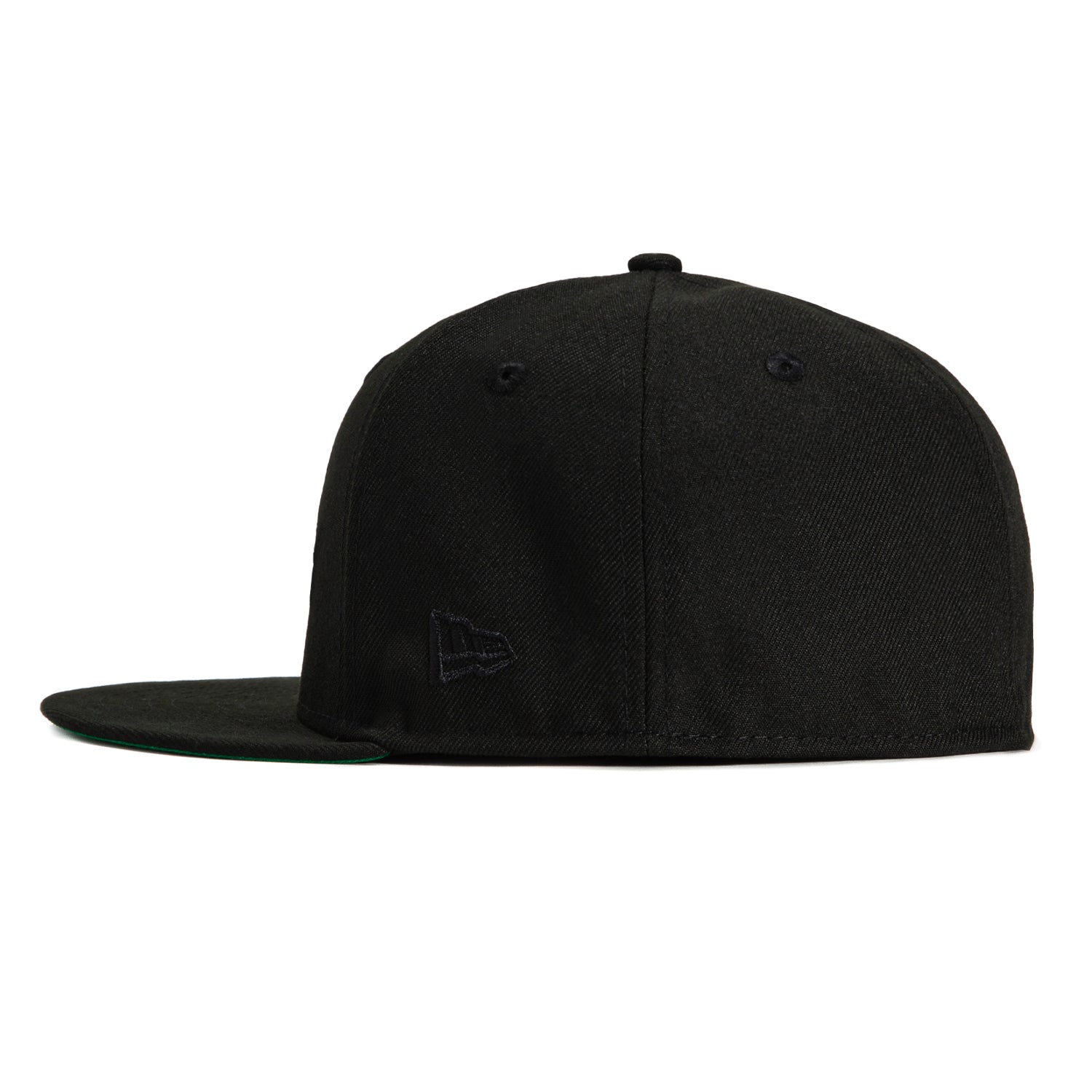 New Era 59Fifty Seattle Mariners Logo Patch Script Baseball Cap - Black | Adjustable Snapback Hat for Men & Women | Perfect for Baseball Games, Streetwear & Casual Outfits