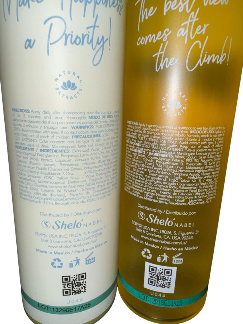 Potato Shampoo and Conditioner Set for Gray Hair Prevention & Hair Loss Control - Natural Hair Care for Men and Women | Perfect for Daily Use at Home or Salon