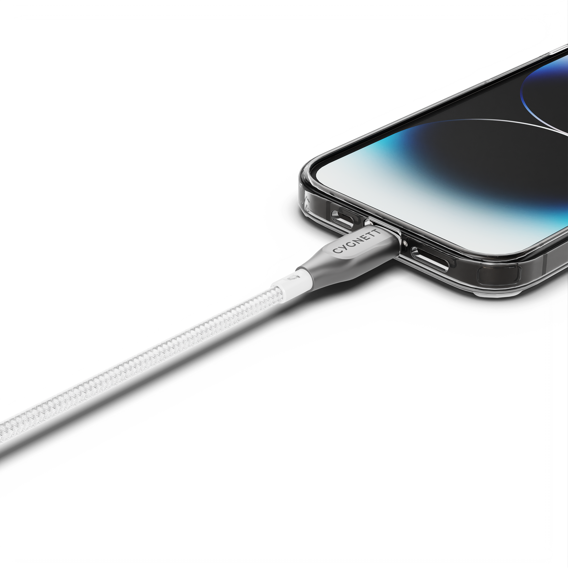 Premium Lightning to USB A Cable 2M (6.6ft) - Fast Charging & Data Sync for iPhone, iPad - Durable & Tangle-Free - Perfect for Home, Office, and Travel