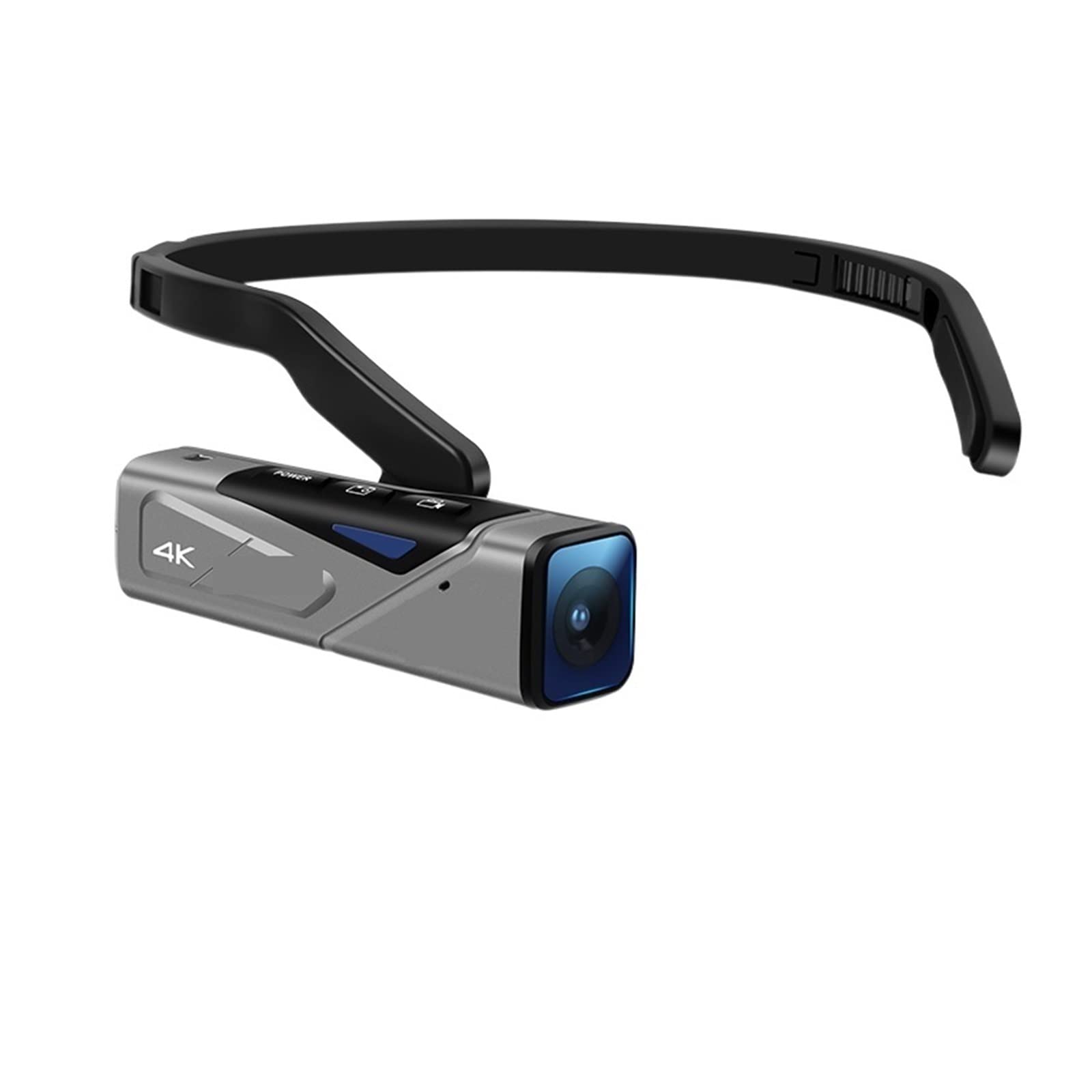 AUBEST 4K Mini FPV Digital Video Camera - Wearable Head Mounted Camcorder for Vlogging, Action Sports & Travel (Standard EP7 with Remote Control) - Perfect for YouTube Content Creation, Outdoor Adventures & Hands-Free Recording