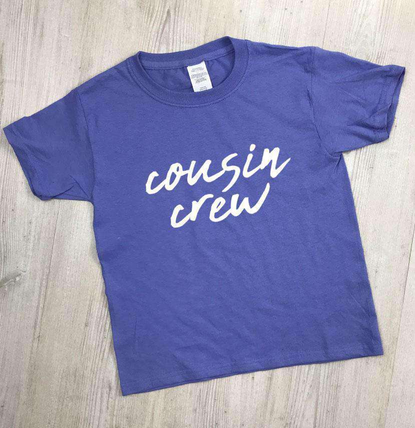 Cousin Crew Script Tees 00 (MRK X) - Trendy Graphic T-Shirts for Men & Women - Perfect for Casual Wear, Street Style & Everyday Outfits