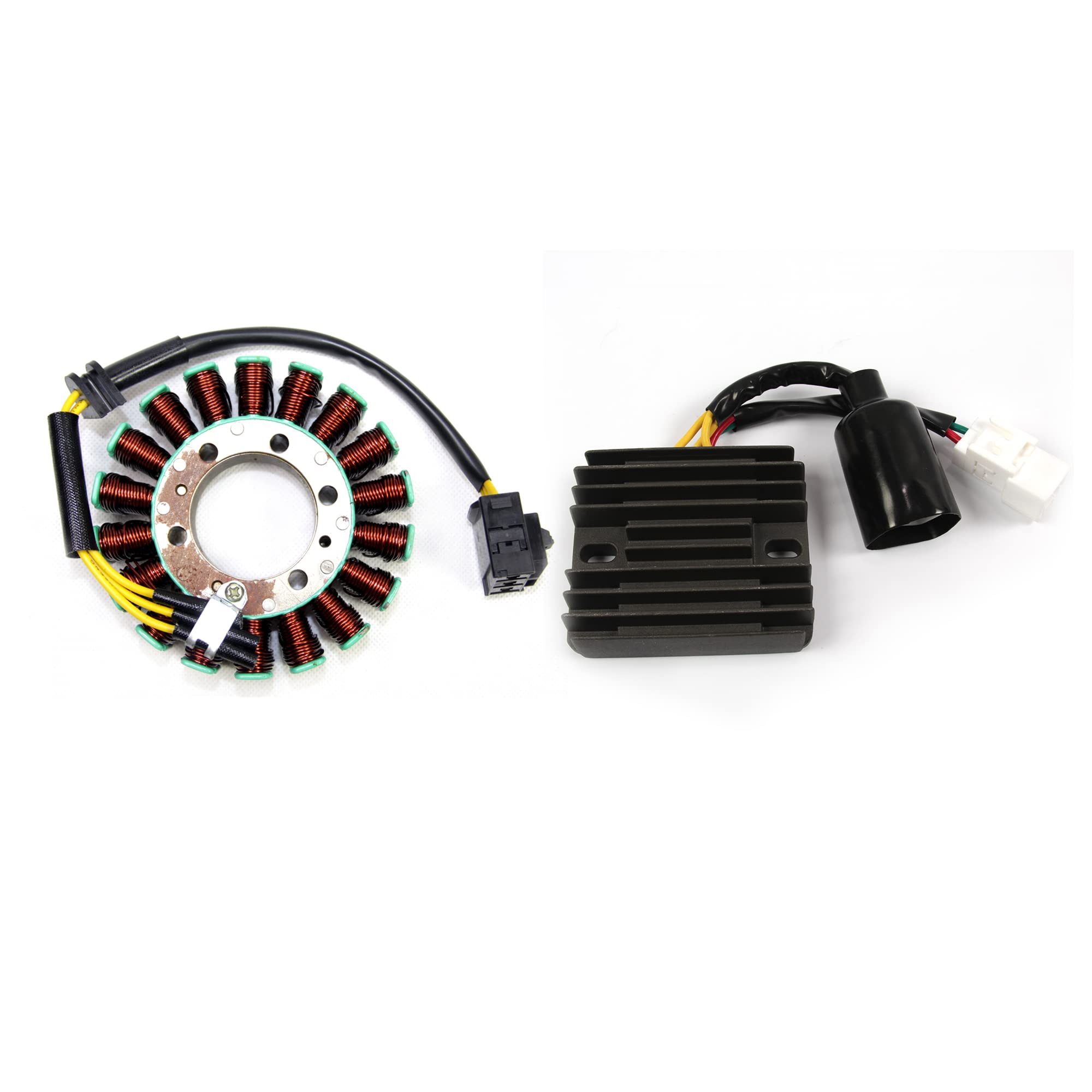 HONDA CBR600RR 2007-2012 Motorcycle Stator Coil & Voltage Regulator Replacement - Compatible with CBR 600RR, CBR600, 600RR (2008, 2009, 2010, 2011 Models) - High Performance Engine Electrical Parts for Smooth Riding & Long-Distance Tours
