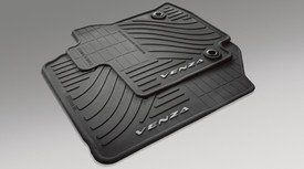 Toyota All-Weather Floor Mats - Heavy Duty Car Mats for Toyota Vehicles - Waterproof & Durable - Perfect for Rain, Snow & Mud Protection