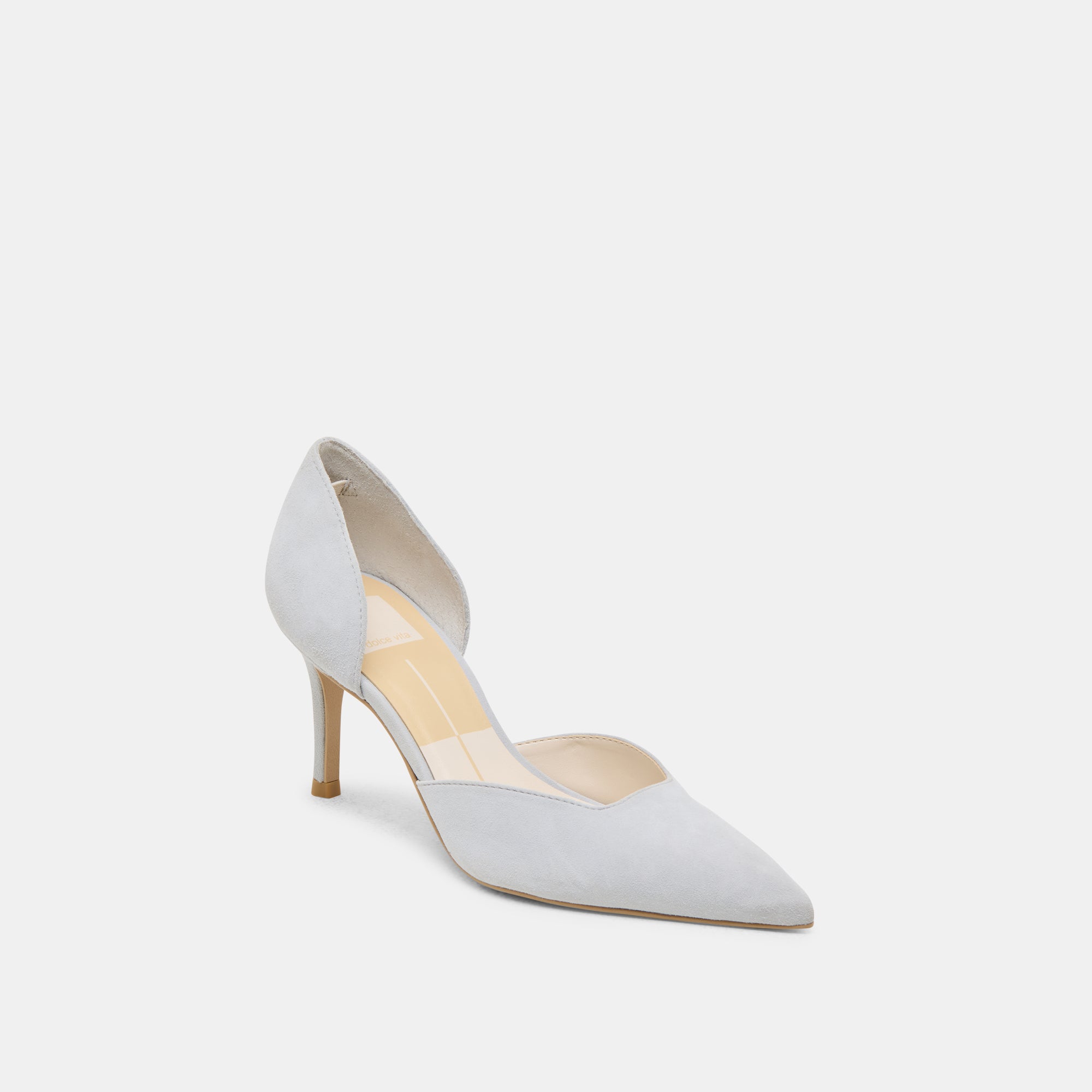 ELOY HEELS - Light Blue Suede Women's High Heels for Parties, Weddings & Special Occasions | Comfortable & Stylish Dress Shoes
