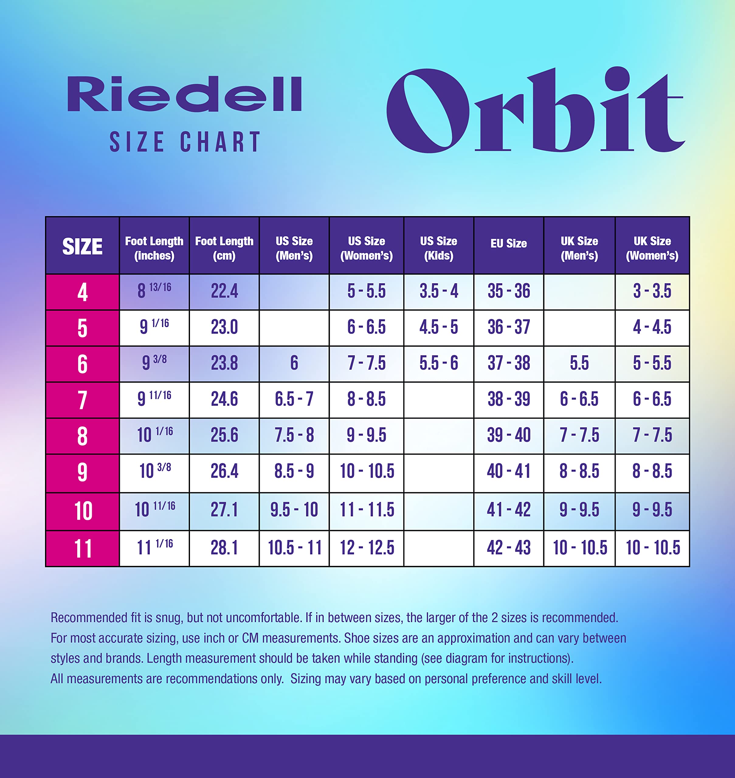 Riedell Orbit Women's Outdoor Quad Roller Skates for Park, Trail & Street Skating - Comfortable & Durable Design