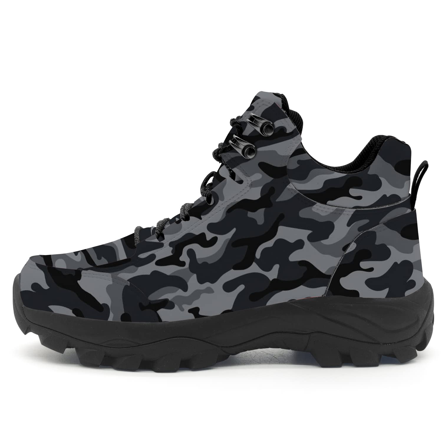 **iPodry Men's & Women's Waterproof Hiking Boots - Slip-Resistant Leather Outdoor Trail Climbing Shoes for Him & Her - Perfect for Hiking, Camping, and Mountain Adventures**