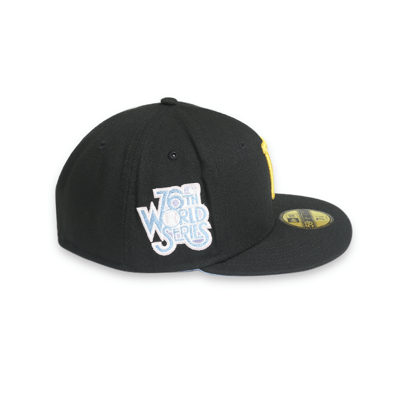 Pittsburgh Pirates 1979 World Series Champions Black 59FIFTY Fitted Hat for Men - Official MLB Snapback Cap for Baseball Fans & Sports Enthusiasts - Perfect for Game Day, Collecting, and Casual Wear