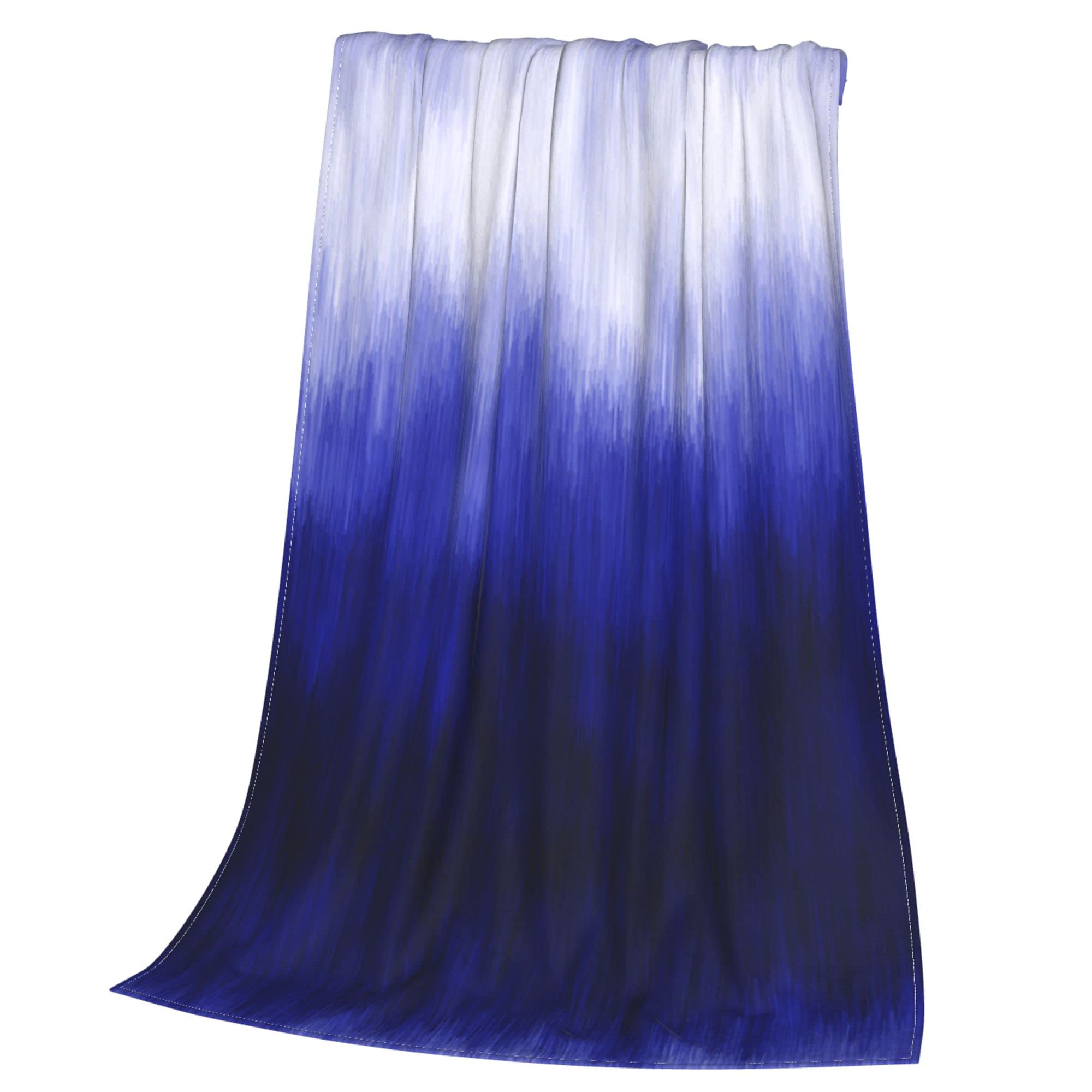 Soft Cozy Fleece Flannel Throw Blanket - All Seasons Tie Dye Bed & Couch Cover - Warm Fuzzy Decorative Blanket for Sofa, Bedroom & Evening Relaxation | Perfect for Netflix Nights, Camping & Winter Snuggles
