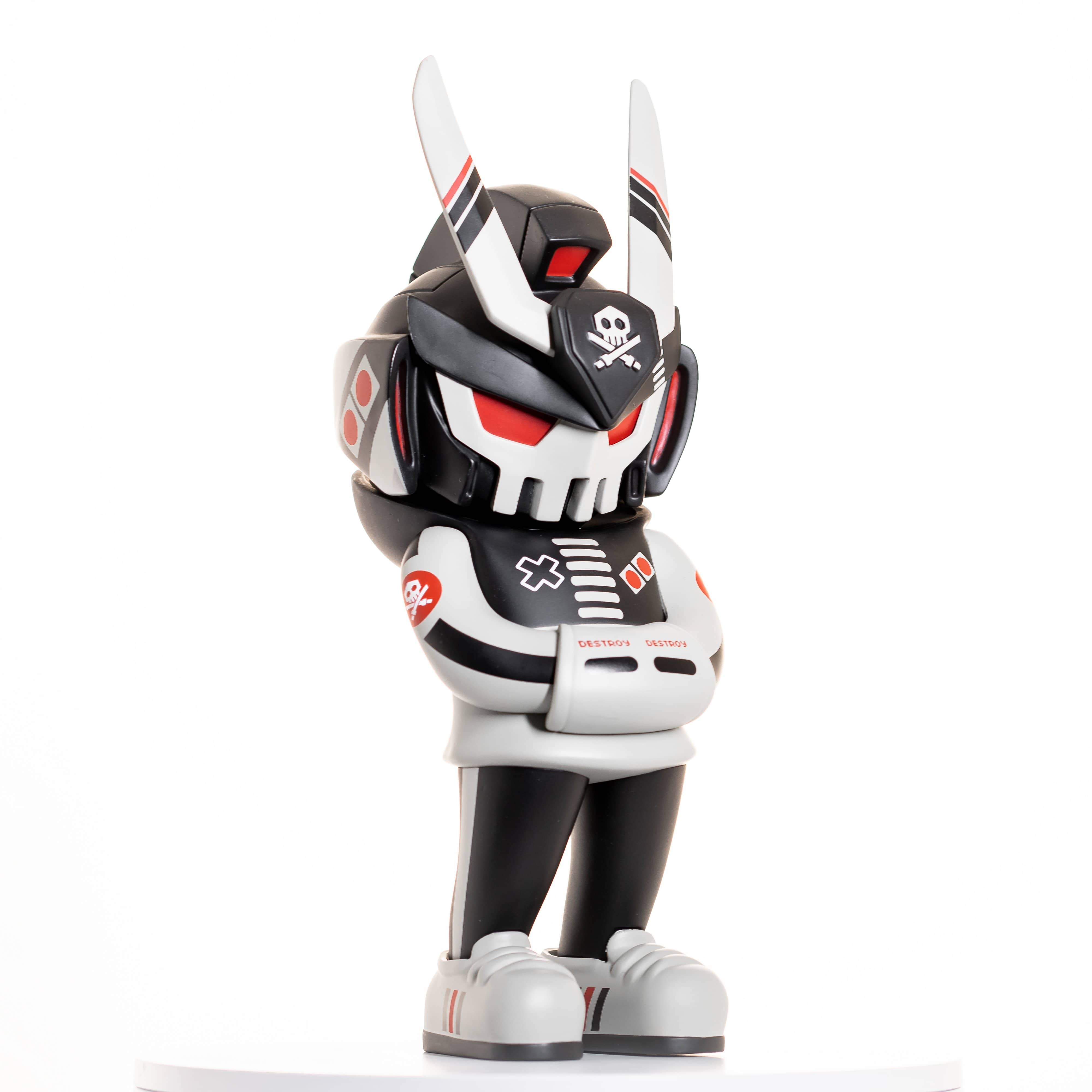 Retro Destroyer MEGA TEQ63 Action Figure - Limited Edition by Quiccs x Martian Toys x IamRetro - Collectible Vinyl Art Toy for Display & Home Decor