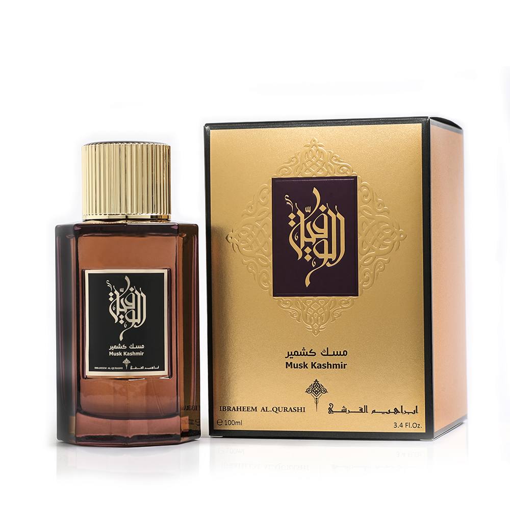 Al Wafia Musk Kashmir Eau De Parfum 100ml - Luxury Long-Lasting Fragrance for Women & Men, Perfect for Date Nights & Special Occasions