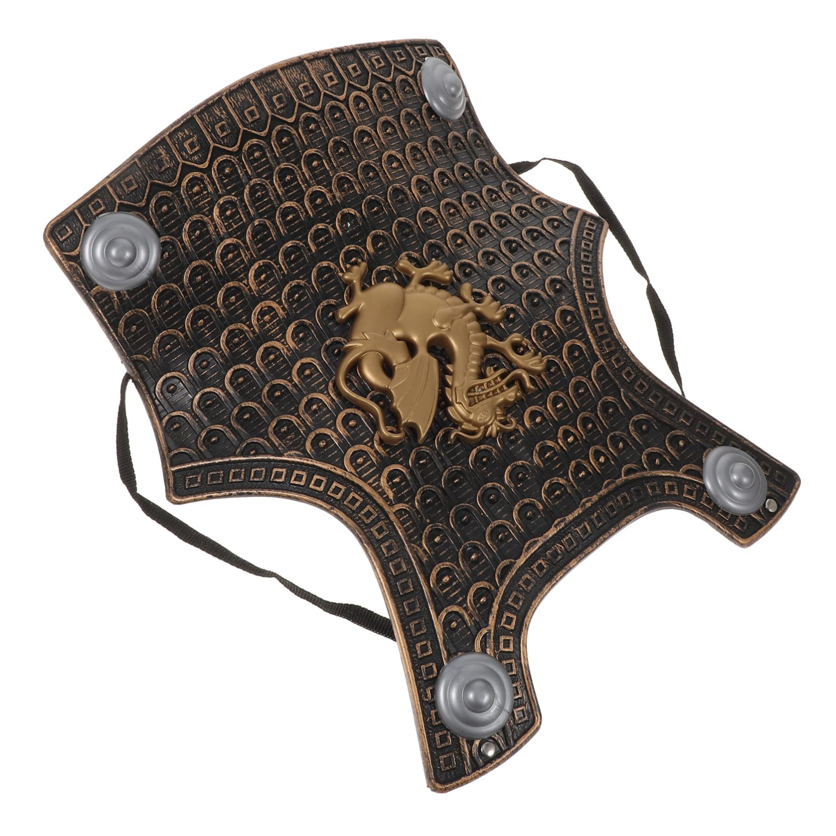 FOYTOKI Medieval Knight Shield Toy for Kids - Pirate & Knight Dress Up Costume Set for Boys - Perfect for Halloween, Role Play, and Performance Costume Props