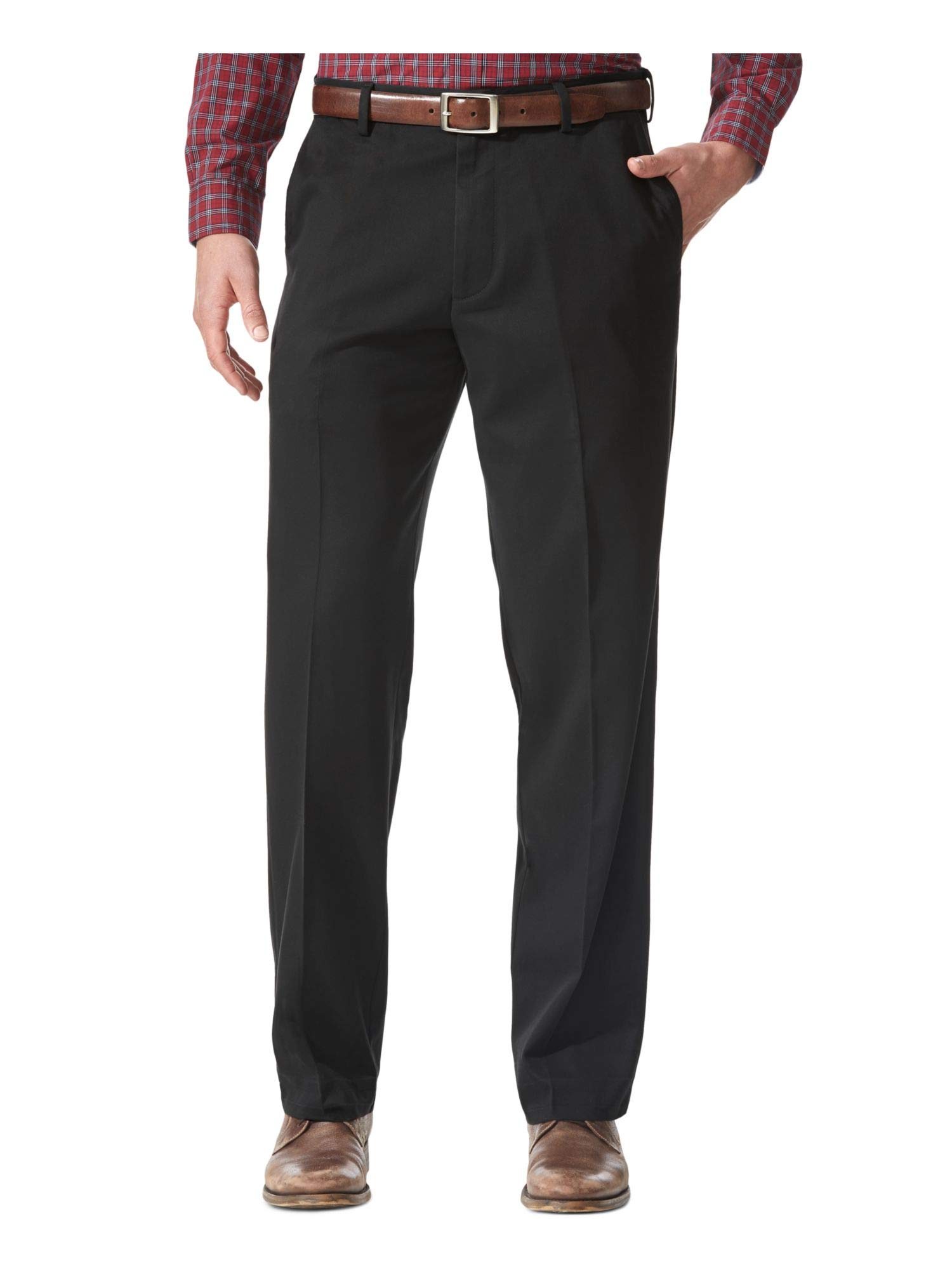 Dockers Men's Relaxed Fit Comfort Khaki Pants - Casual Work Pants for Office & Travel | Comfortable Stretch Fabric for All-Day Wear