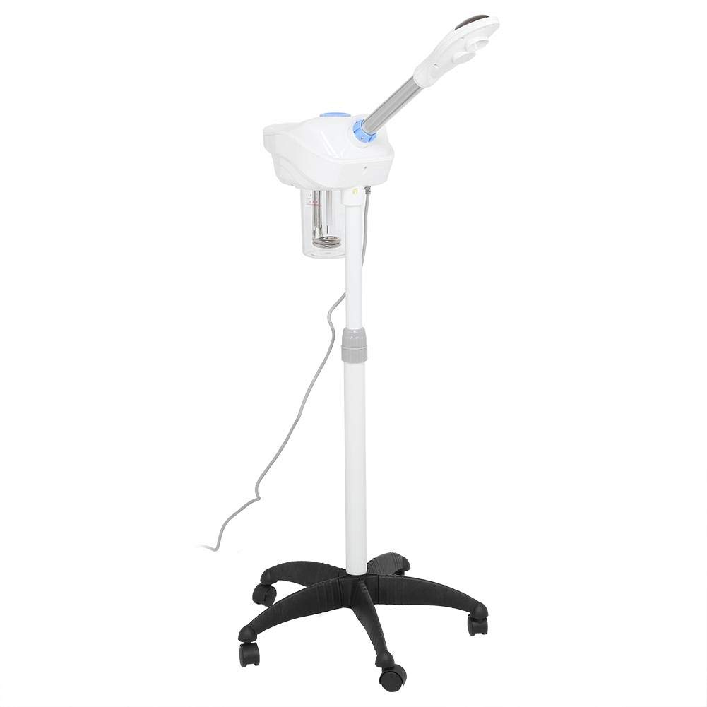 Professional 750W Ionic Facial Steamer for Deep Cleansing & Hydration - Salon SPA Humidifier & Beauty Tool with Atomizer Sprayer - Perfect for Home Spa, Skin Care Routine & Facial Treatments (UK Plug)