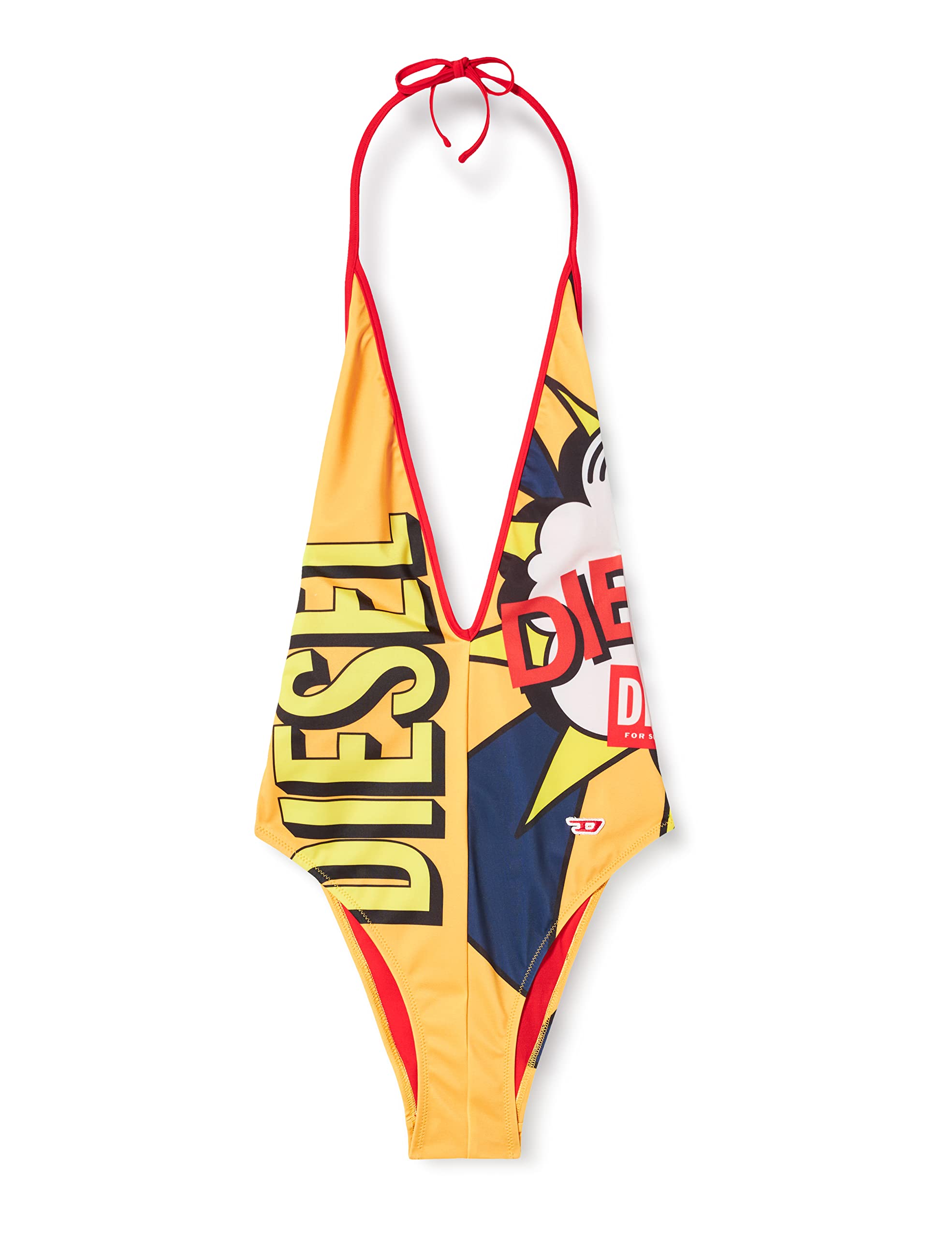 Diesel Women's BFSW-Lory One Piece Swimsuit - Sexy High Cut Bathing Suit for Beach, Pool & Vacation | Tummy Control & Comfortable Swimwear