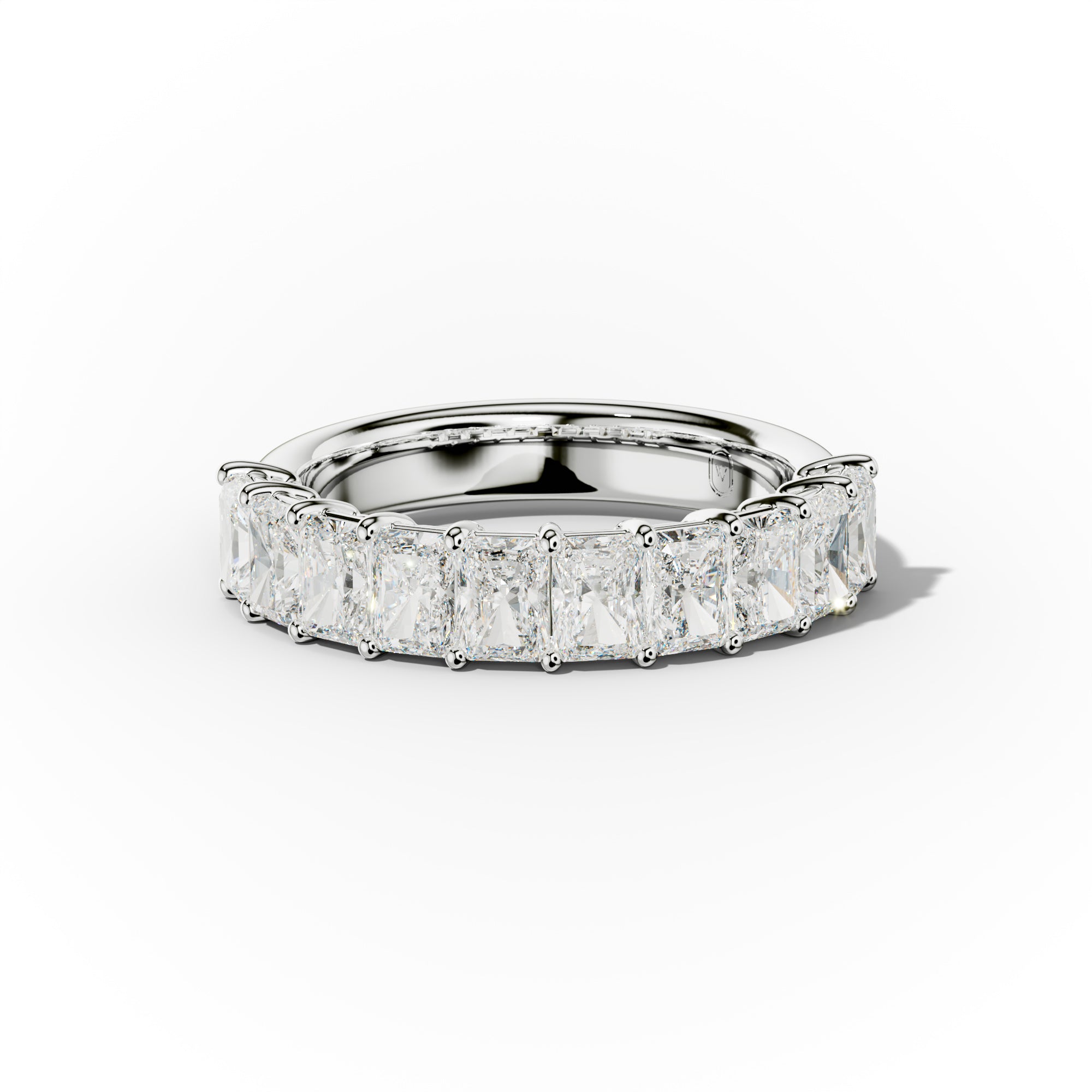 3.0 Carat Radiant Cut Diamond Anniversary Band for Women - Elegant Wedding Ring, Gift for Wife, Anniversary, Engagement, or Special Occasion - Perfect for Proposals, Vow Renewals & Romantic Celebrations