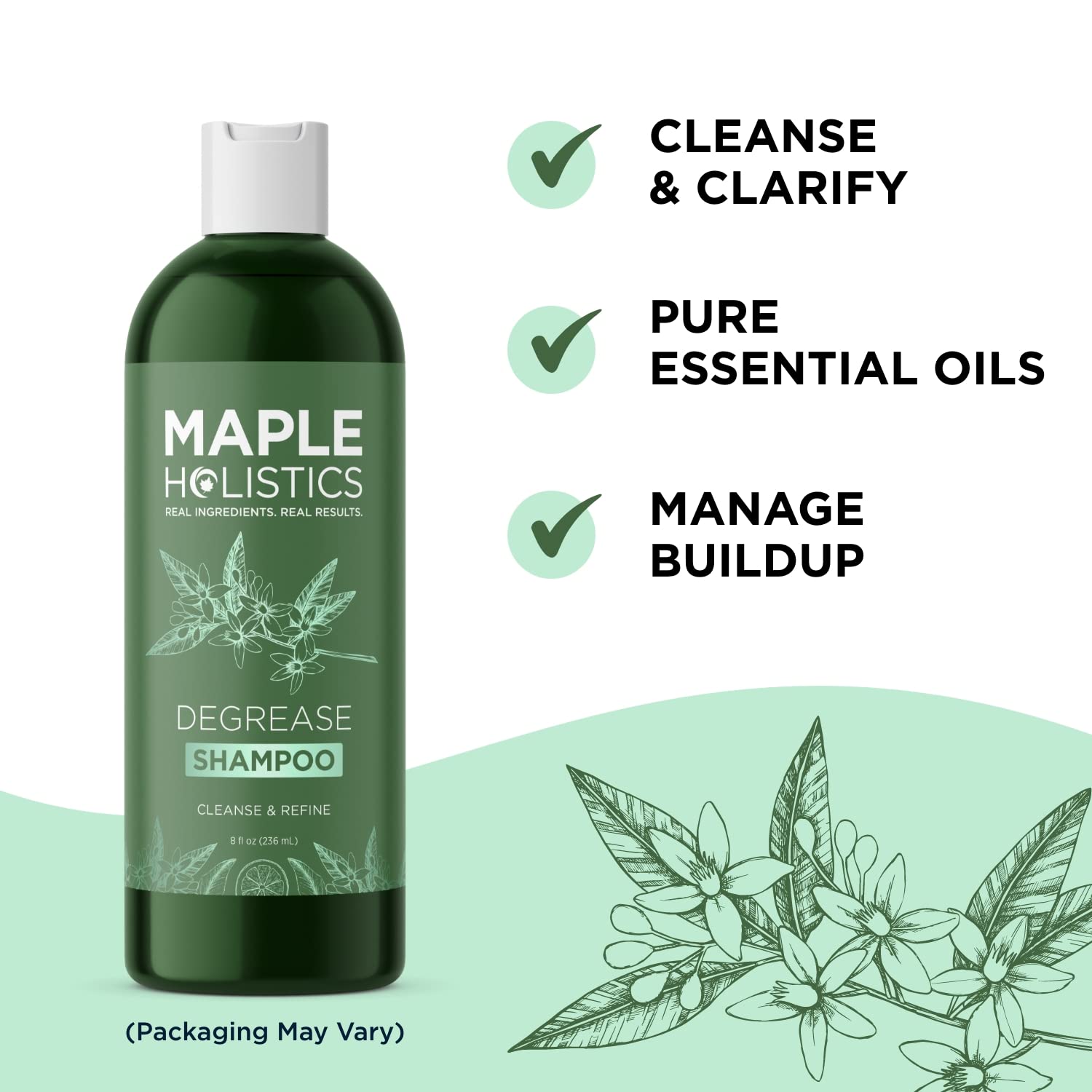 **Sulfate-Free Cleansing Body Wash & Shampoo Set - Tea Tree Oil Moisturizing Body Wash for Dry Skin & Degreasing Shampoo for Oily Hair - Essential Oils for Healthy Skin & Hair Care | Perfect for Daily Shower & Spa Relaxation**