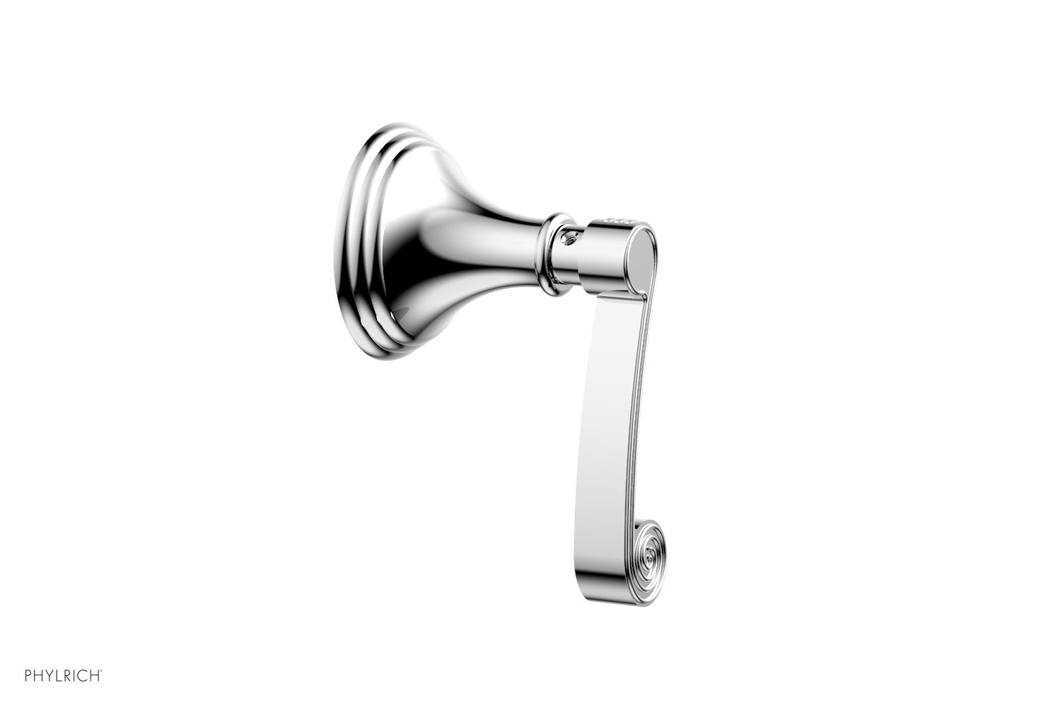 3RING Volume Control Diverter Trim Kit - Curved Lever Handle D2PV206A for Bathroom & Shower Faucet - Perfect for Home Renovation & Plumbing Upgrade