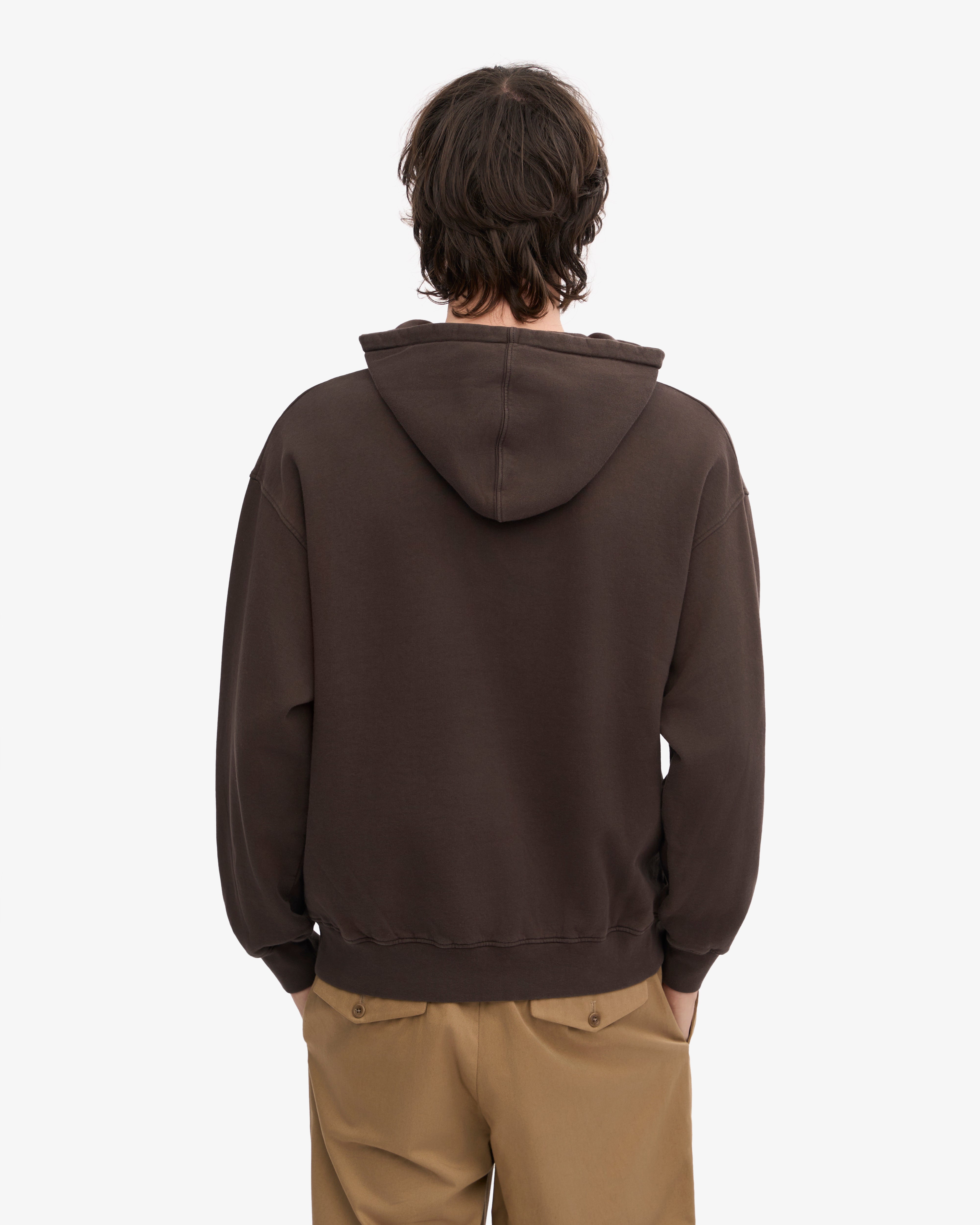 Organic Oversized Hoodie - Coffee Brown | Soft & Comfortable Pullover Sweatshirt for Men & Women | Perfect for Casual Wear, Lounge & Outdoor Activities