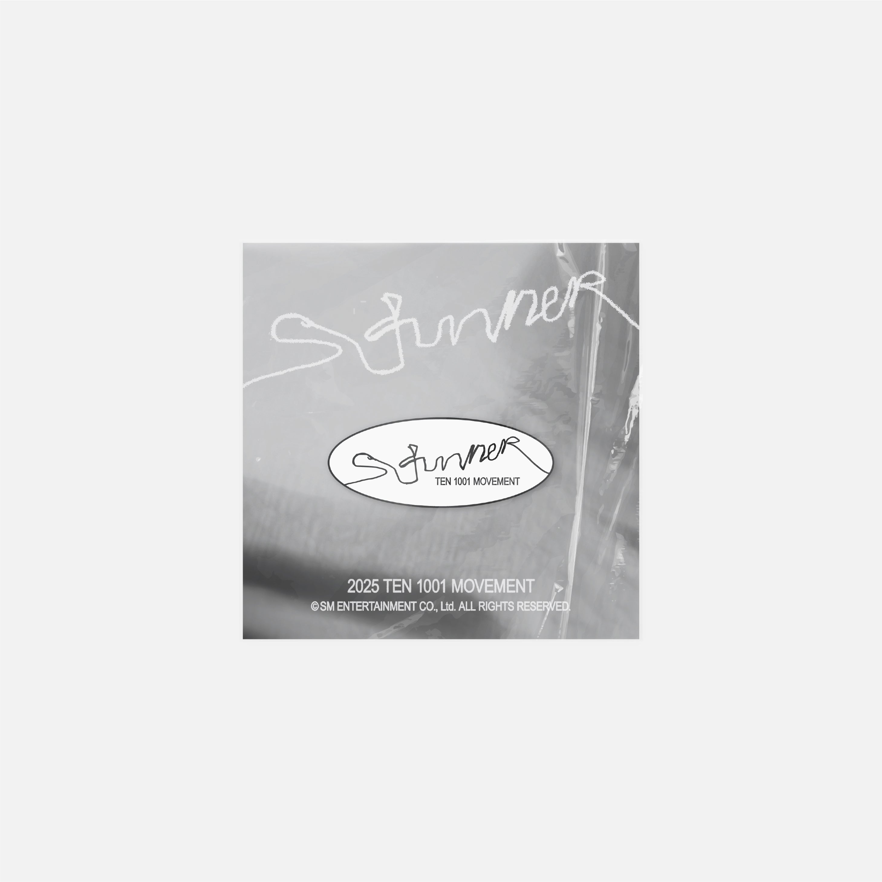 2025 TEN CONCERT 'STUNNER' Official Logo Badge - Limited Edition Seoul MD Collectible for K-Pop Fans | Concert Merchandise & Fan Memorabilia